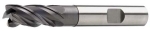 VHM Ø 12,0 mm Z=4 35/38° Flachstirn lang abg. EF=0,30 mm Stahl(P) Inox(M) Guß(K)